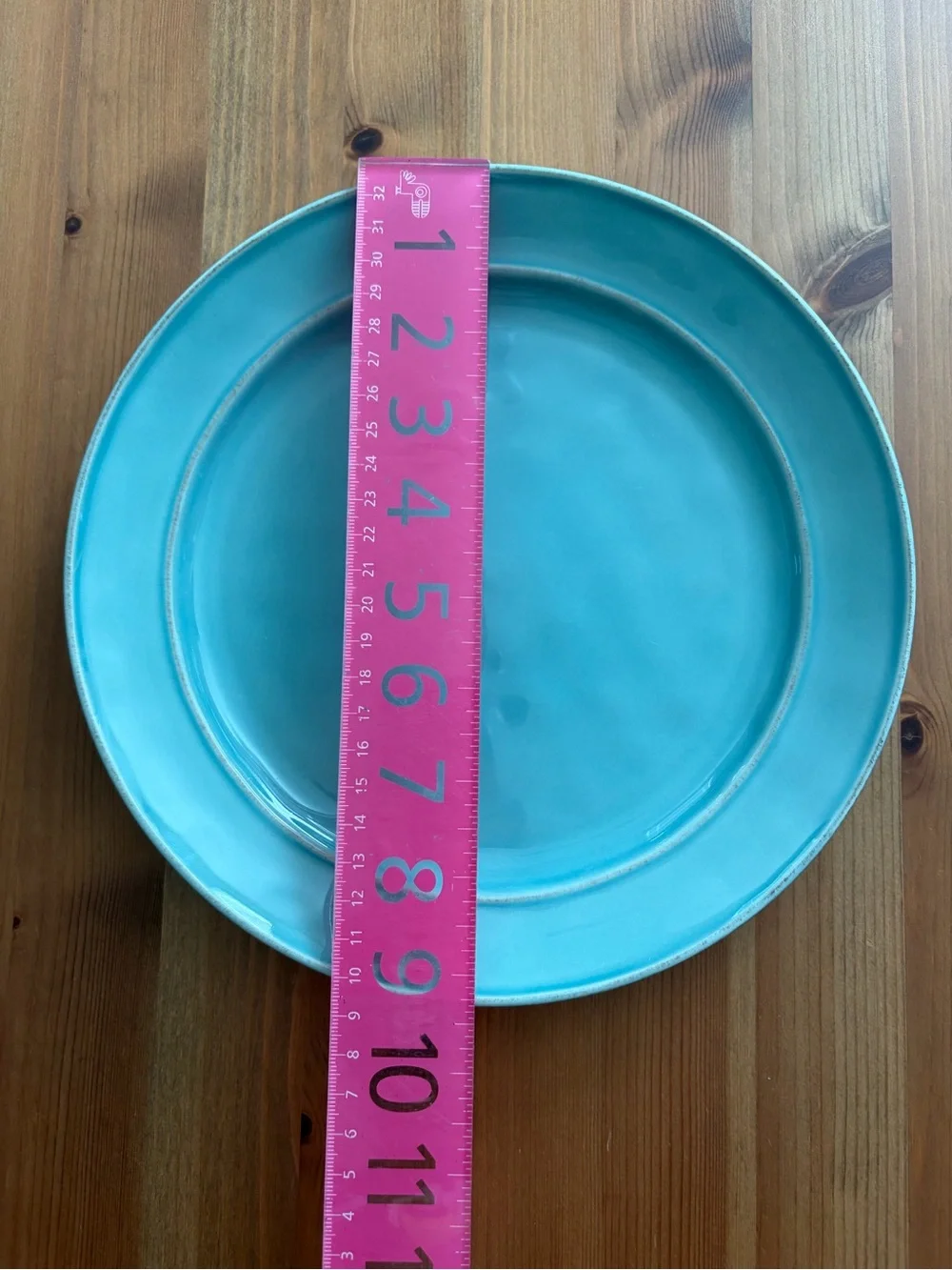 Pottery Barn Cambria Handcrafted Stoneware Salad Plates - Set Of 4 Turquoise